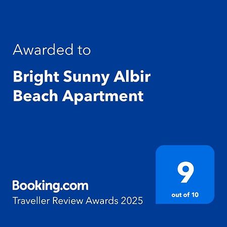 Bright Sunny Albir Beach Apartment El Albir Exterior photo